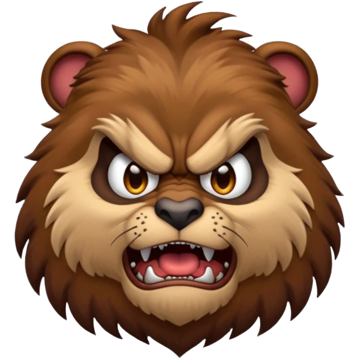 The Beast from Beauty and the Beast, classic Disney style emoji emoji