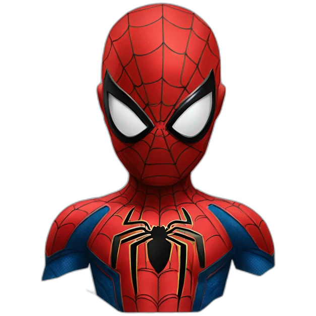 Spiderman in Ironman suit emoji