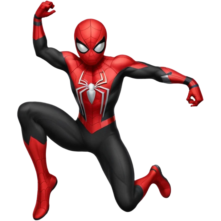 homen aranha de viuva negra emoji