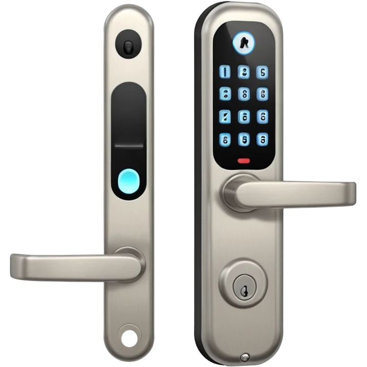Electronic Door Lock System with card insert emoji