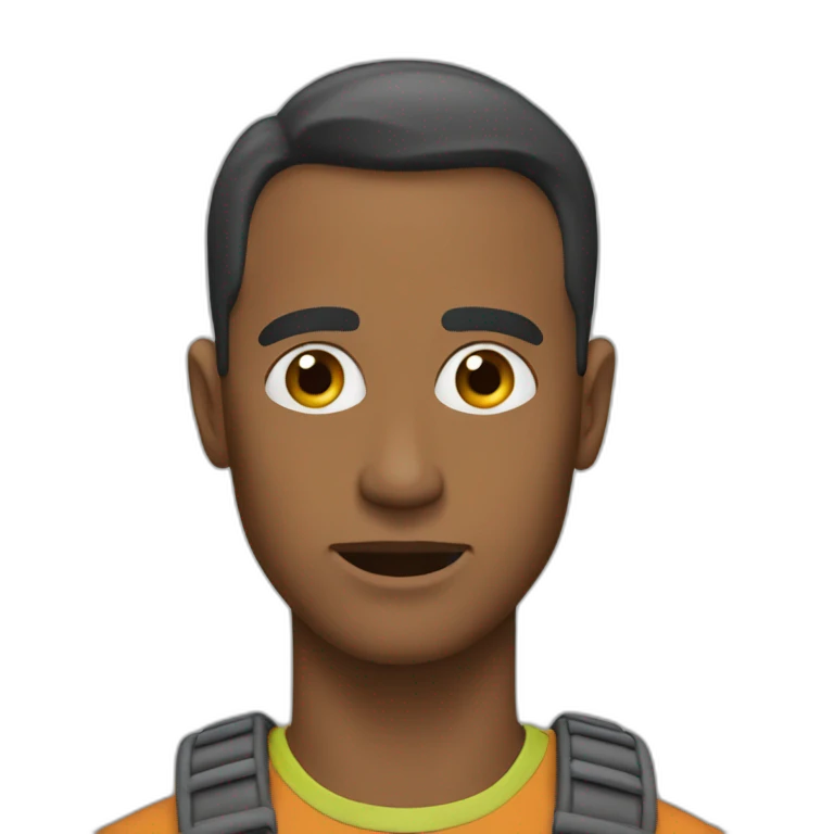 Homme qui fait des tractions emoji