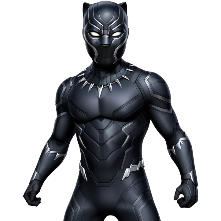 black panther marvel from captain america: civil war emoji