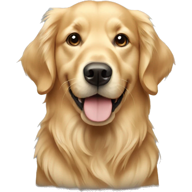 Golden retriever emoji