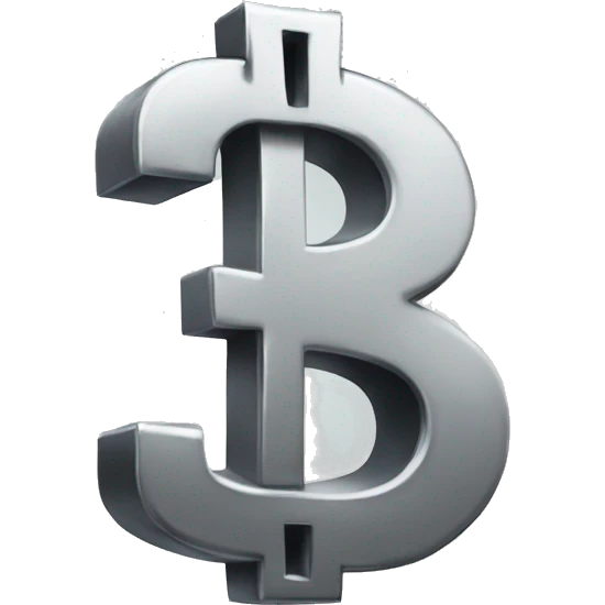 Steel dollar sign  emoji
