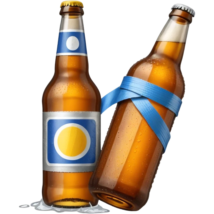 Beer and tape emoji