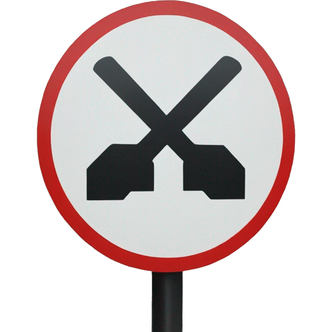 Street sign emoji