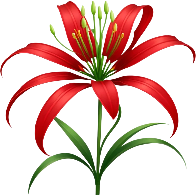 паучья лилия emoji