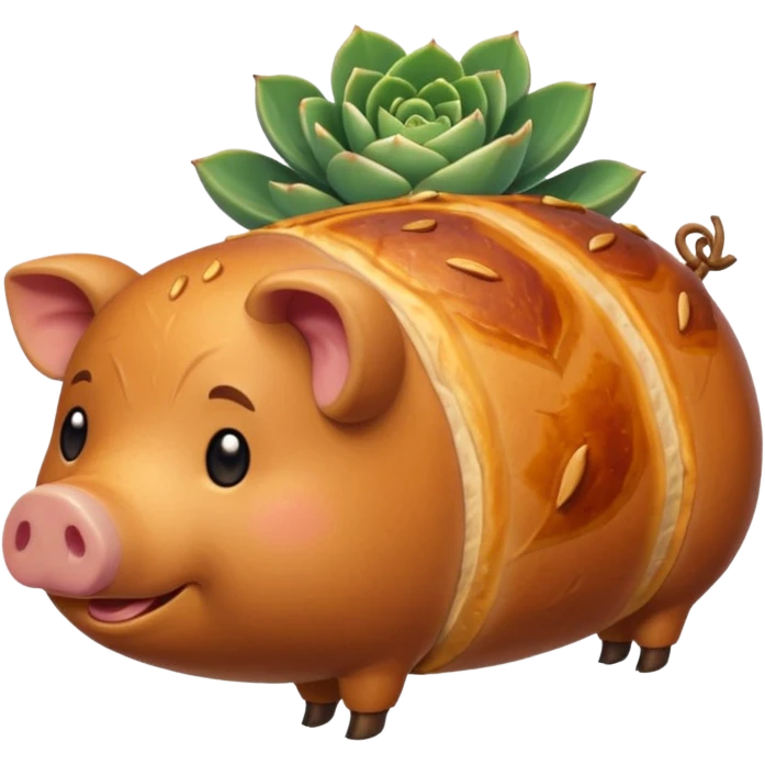 a roasted joint of pork emoji emoji