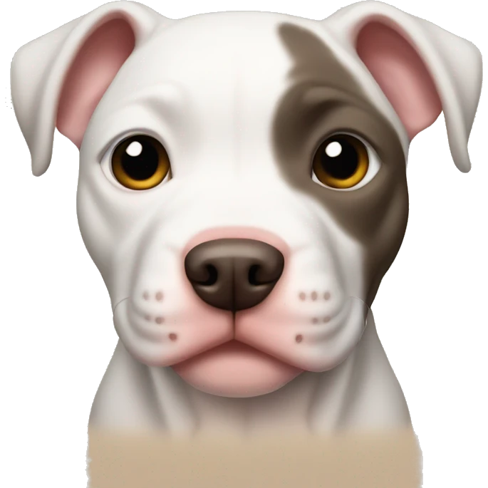 Pit bull puppy  emoji