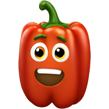 Stuffed pepper emoji