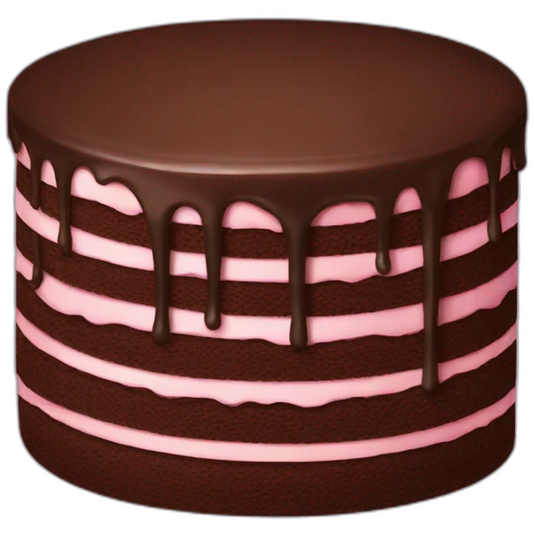 chocolate cake emoji