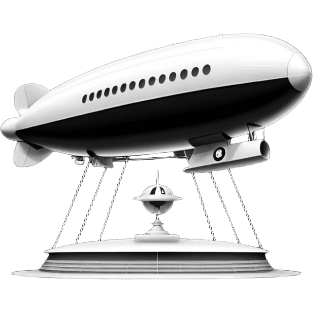 Zeppelin similar to the album cover of Led Zeppelin emoji