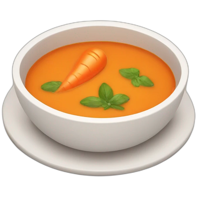 Carrot Chili soup (4 stars)  emoji