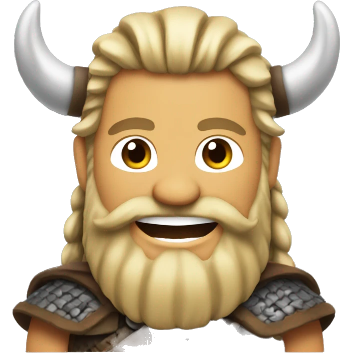 happy viking emoji
