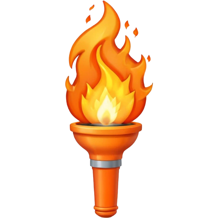 flame torch emoji