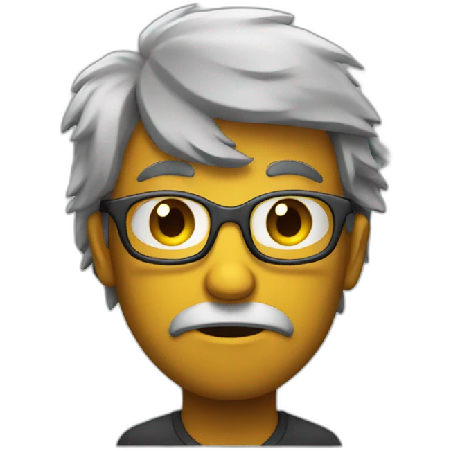 IT Professional Depressing emoji