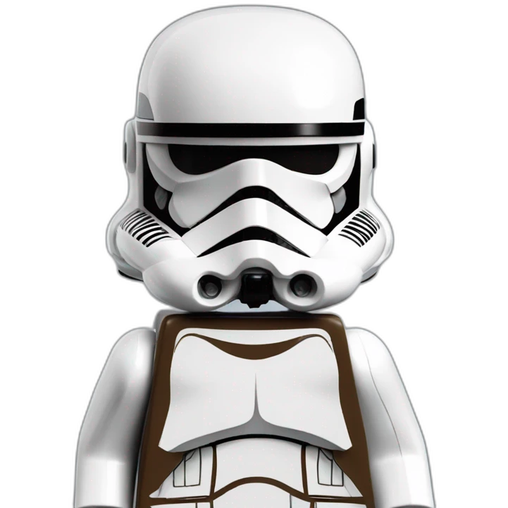 Stikcer of Lego Star Wars Trooper emoji