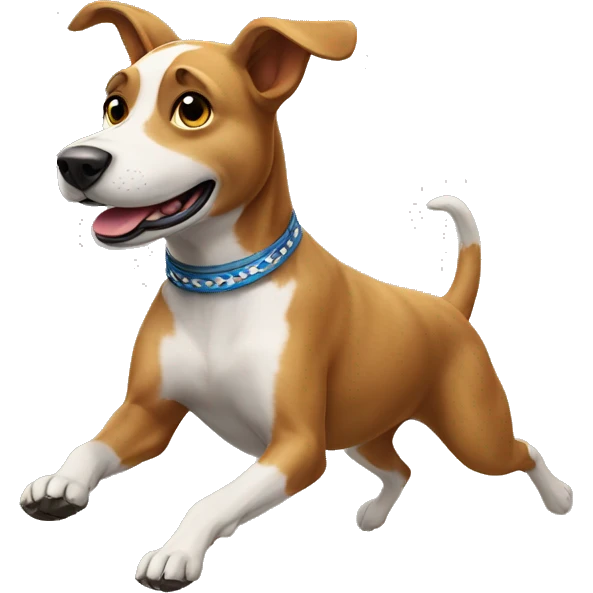 Dog racing  emoji
