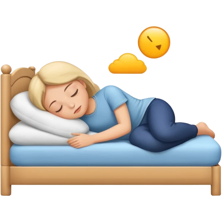 Taking a nap emoji