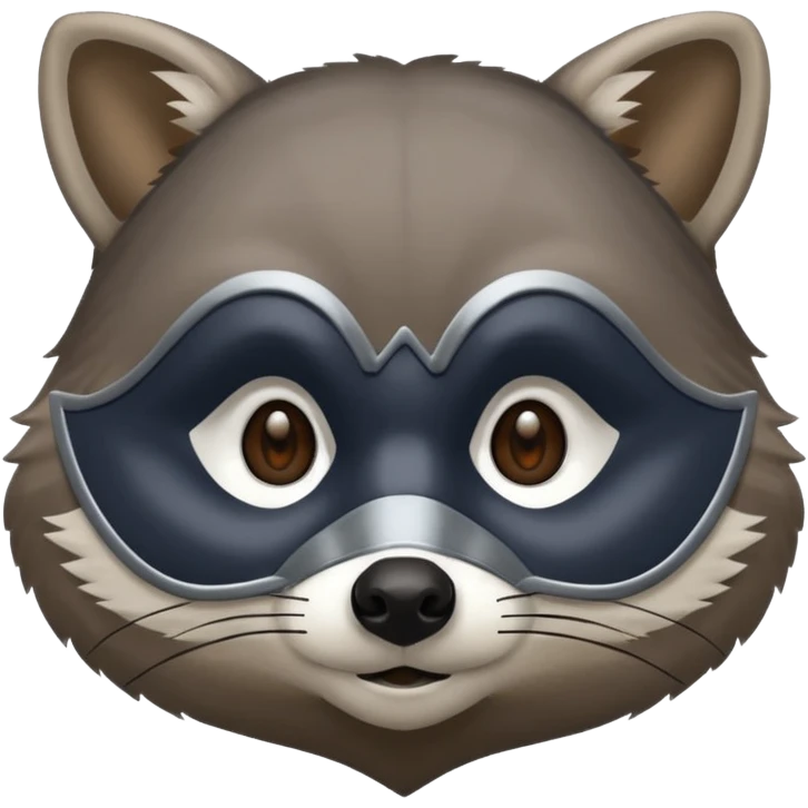 Raccoon emoji