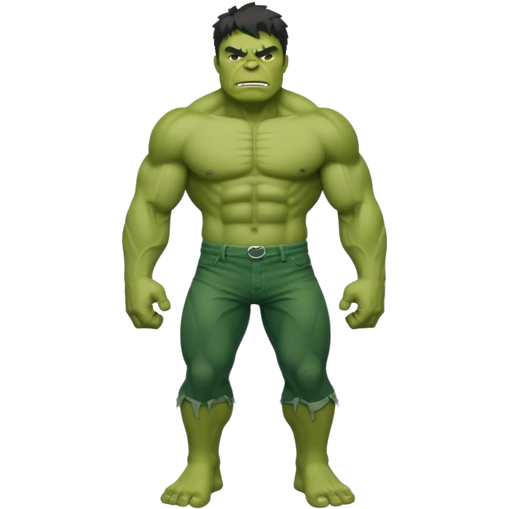 Hulk  full body emoji