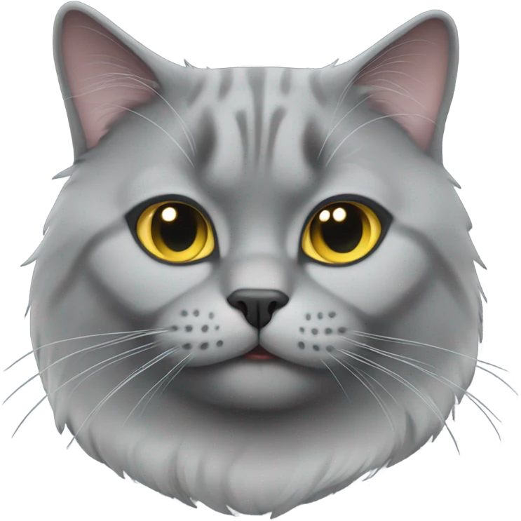 British Grey Cat emoji