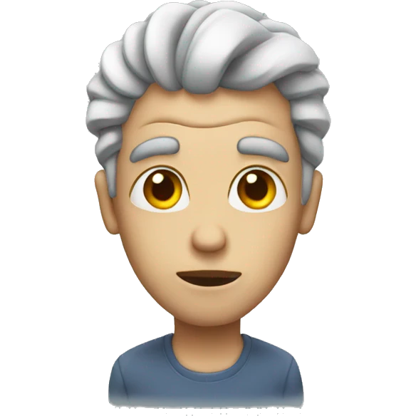 no brain  emoji