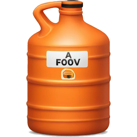 orange gasoline container emoji