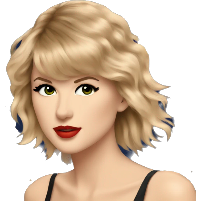 Taylor Swift with stars  emoji