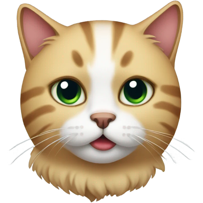 Sick cat emoji