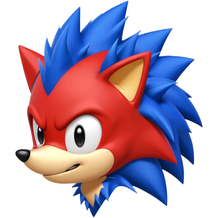 Red Sonic emoji