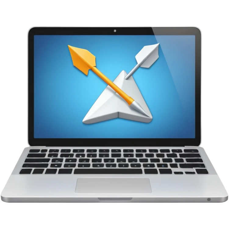 mouse pointer laptop emoji