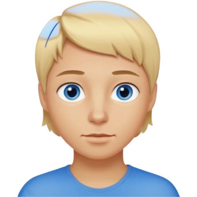 short blond hair blue eyes 5ft 9 140lbs Italian emoji