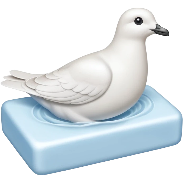 Dove white soap emoji