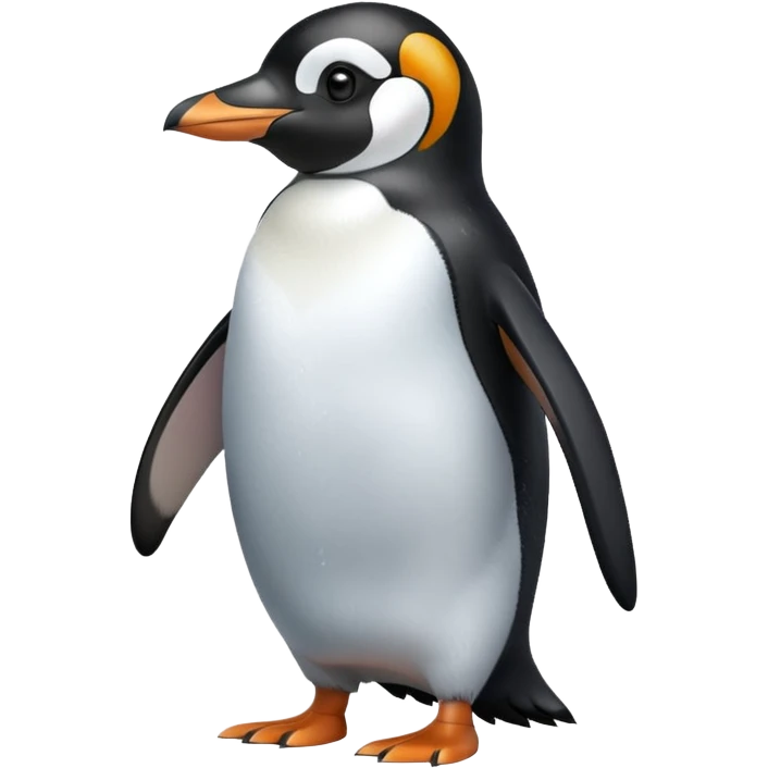 a very cold penguin emoji