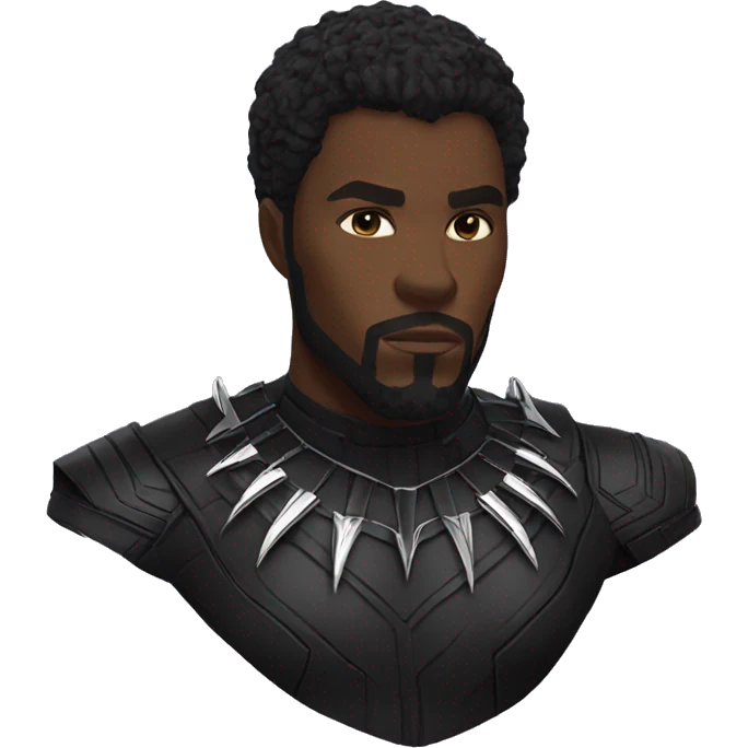 Black panther marvel wakanda forever text emoji  emoji
