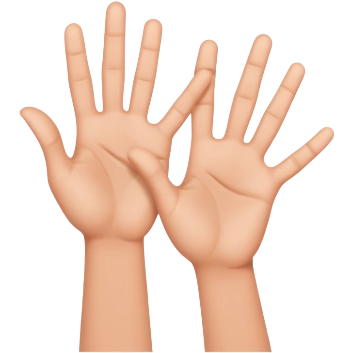 two-hand photo gesture emoji