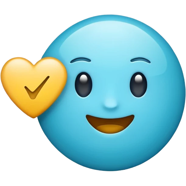 - **Blue verification tick emoji** emoji