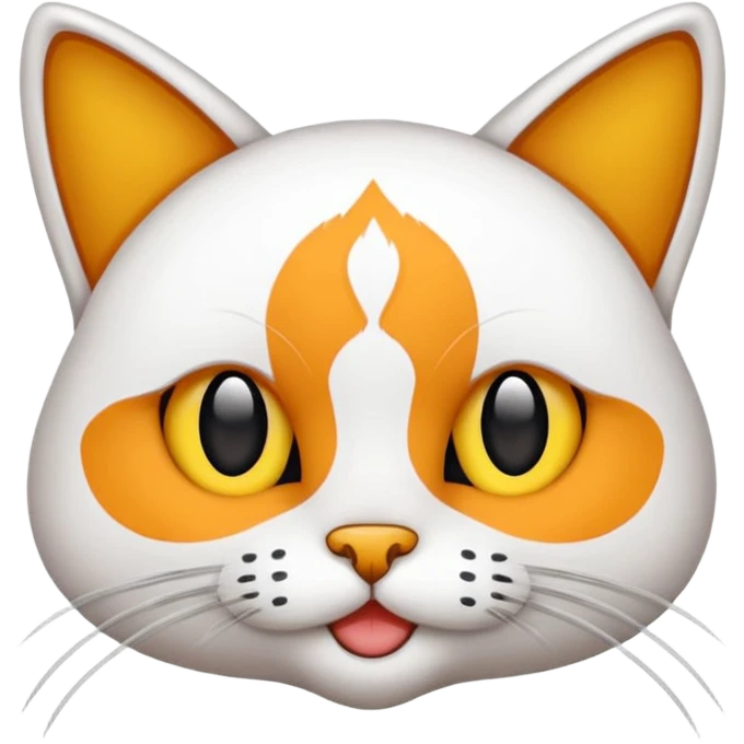 Tatlı bir kedi ama kurdeleli emoji