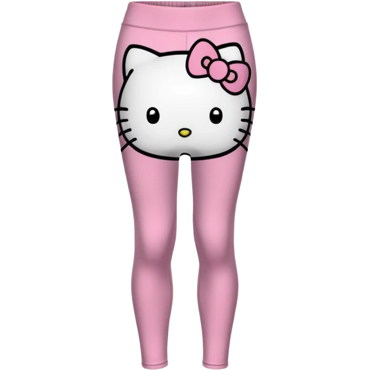Realistic Detailed Hello kitty leggings emoji