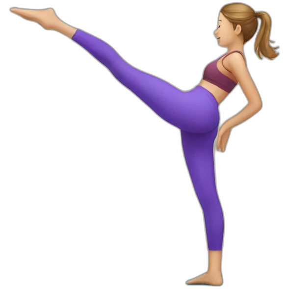 yoga mat emoji