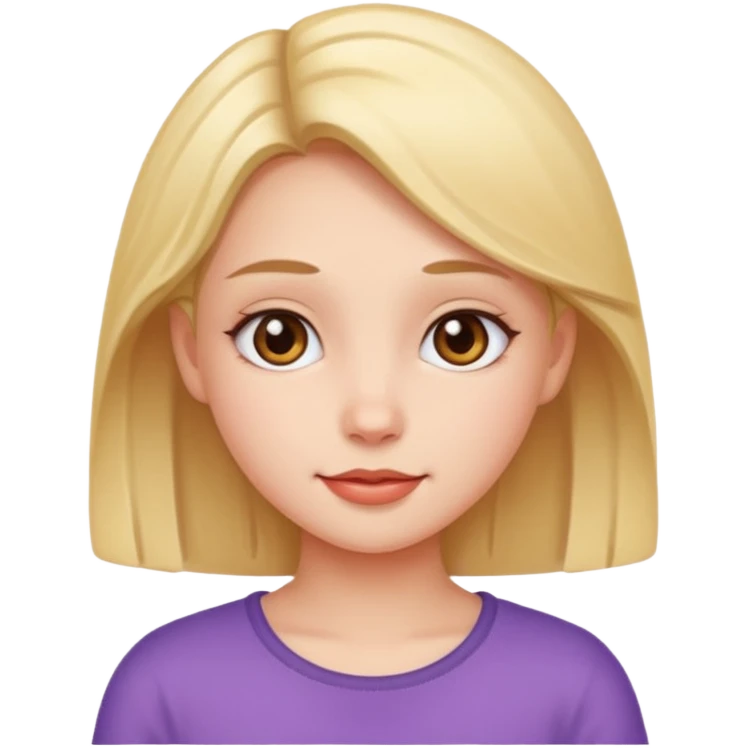 cute girl emoji