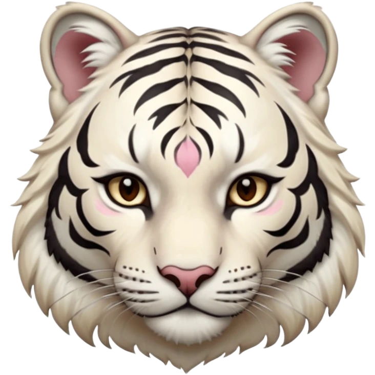 Female white tiger khajiit leader of the umbral rose  emoji