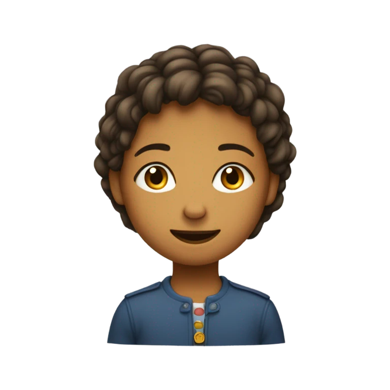 Une fille qui embrasse un garçon  emoji