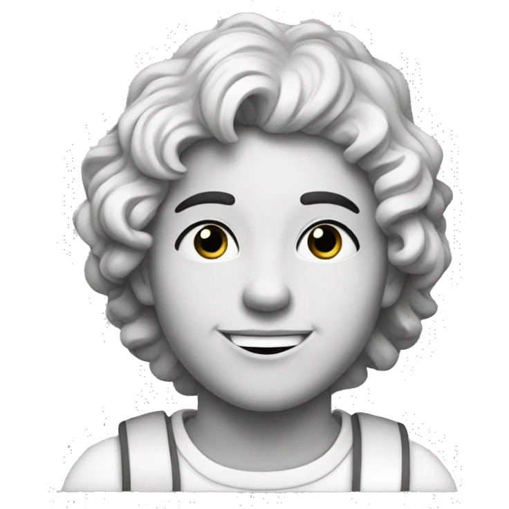 Coloring book with crayons emoji