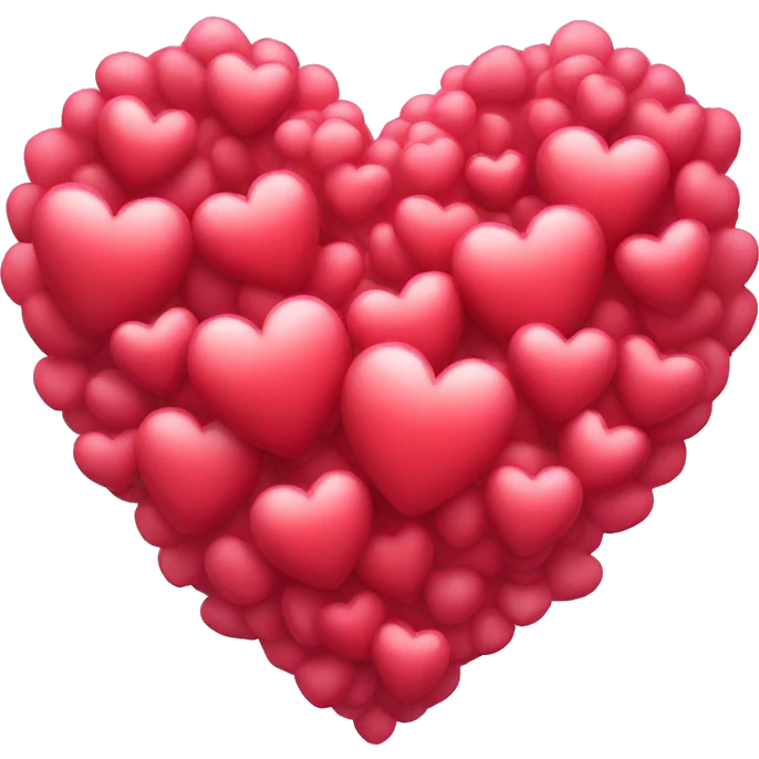 Heart cluster emoji