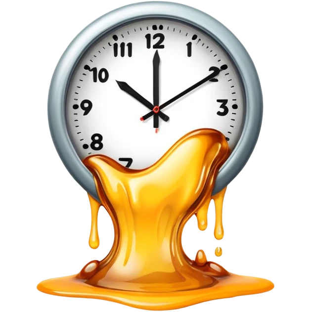 Time loss emoji
