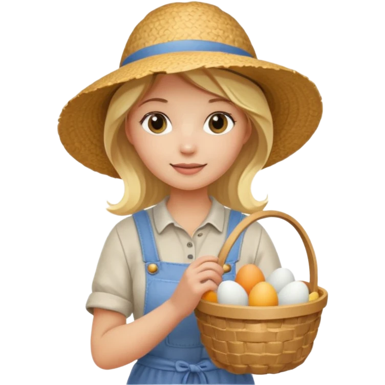 farmer Girl collect eggs



 emoji