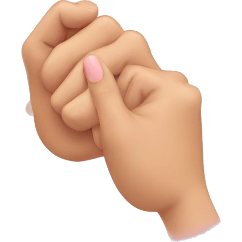 pinky promise emoji
