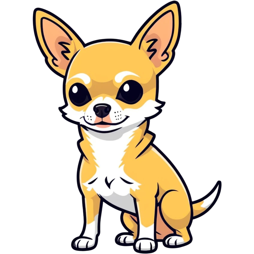 Chihuahua with an AR 15 emoji